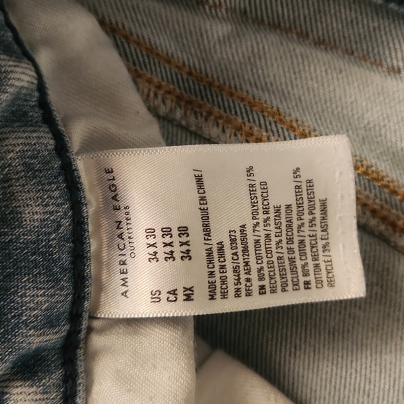 American eagle 34x30 depressed jeans - Picture 5 of 6